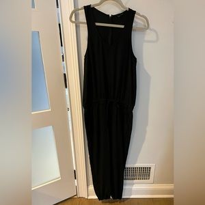 Theory black jumpsuit